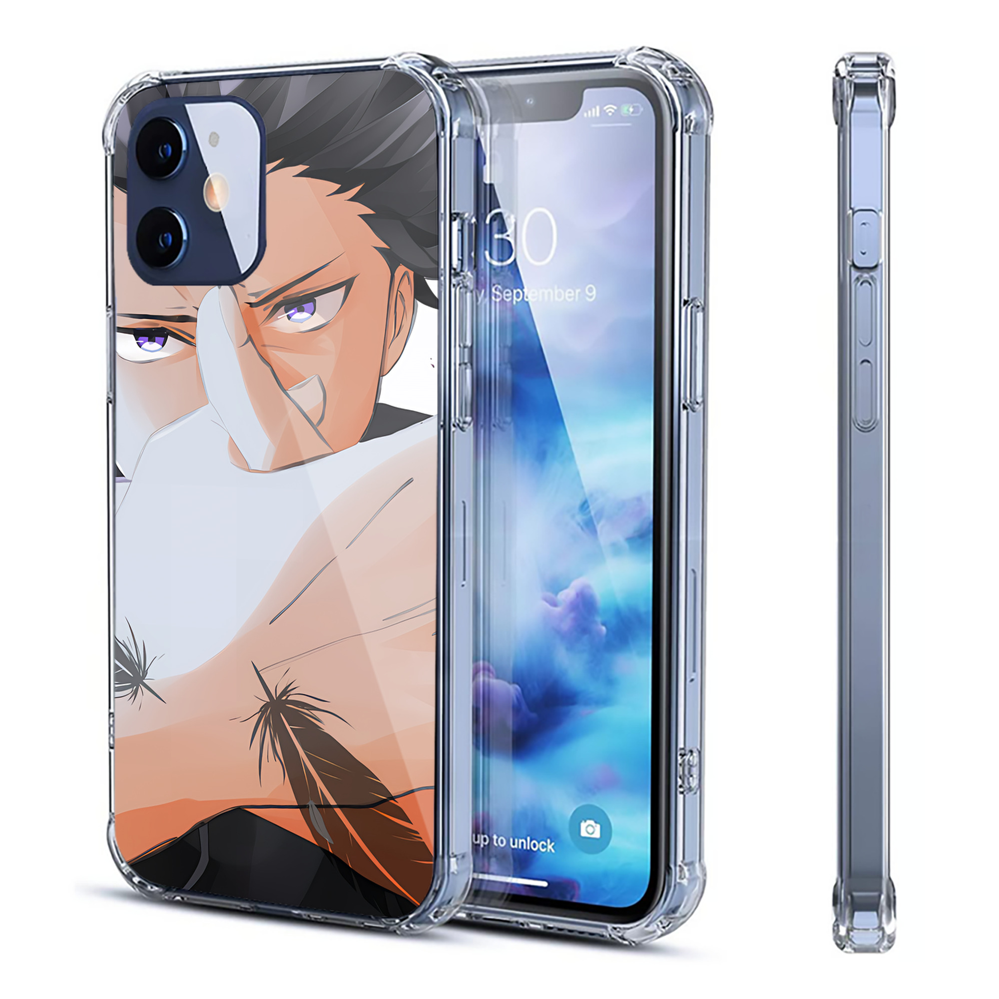 （画像用） SPY×FAMILY间谍家家酒 【iPhone 12シリーズ対応】透明スマホケース（クリアソフトケース）